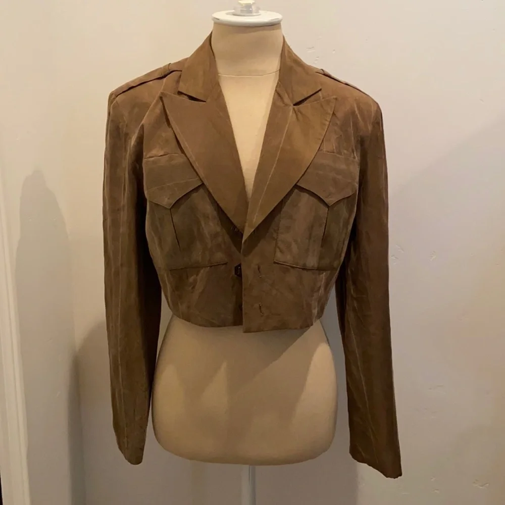 Sue Wong Cropped Blazer - Picture 1 of 6